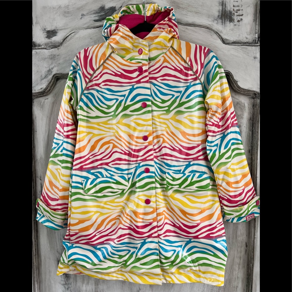 The Children’s Place Raincoat Jacket Coat Windbreaker Child size Large 10/12 NEW